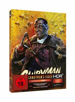 Candyman - Limitiertes Mediabook Cover A - Timo Wuerz Artwork  (4K Ultra HD) (+ Blu-ray)