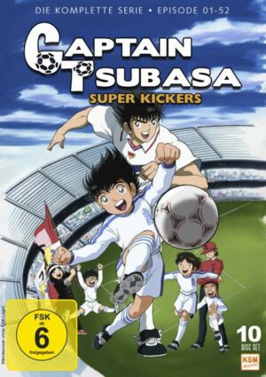 Captain Tsubasa - Super Kickers - Gesamtedition Folgen 1-52  [10 DVDs]
