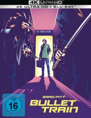 Bullet Train - SteelBook  (4K Ultra HD) (+ Blu-ray)