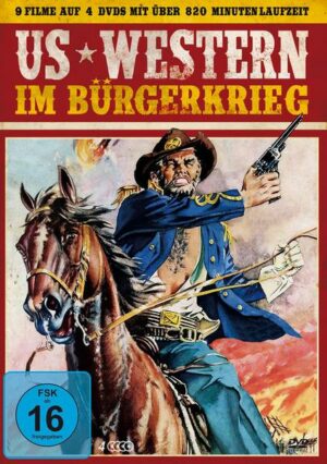 US Western im Bürgerkrieg   [4 DVDs]