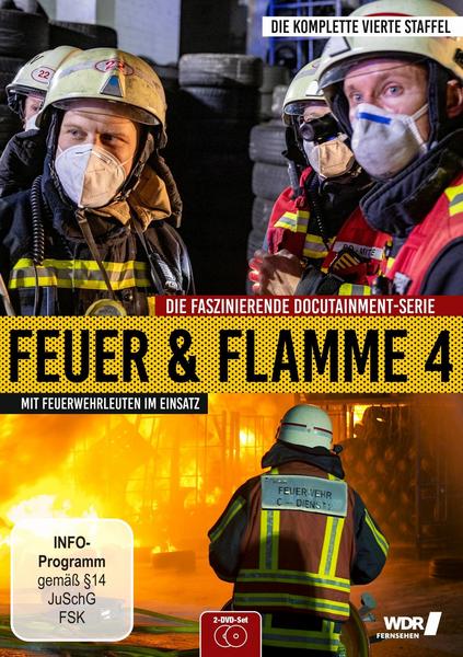 Feuer und Flamme - Mit Feuerwehrmännern im Einsatz - Staffel 4  [2 DVDs]