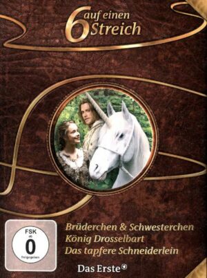 6 auf einen Streich - Märchen-Box Vol. 1: Brüderchen & Schwesterchen/König Drosselbart/Das tapfere Schneiderlein  [3 DVDs]