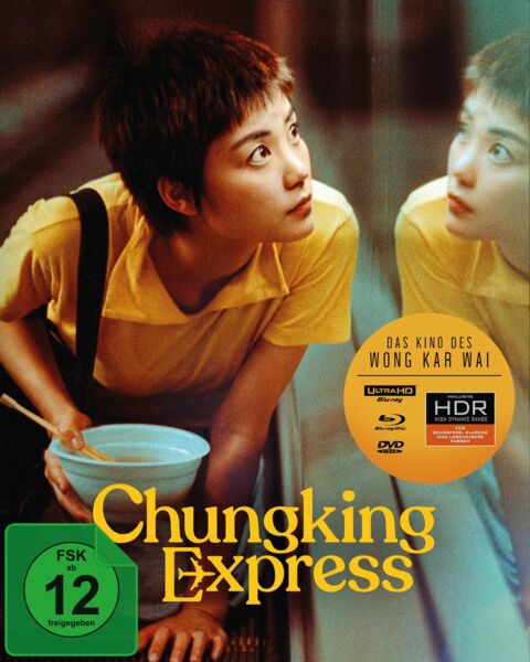 Chungking Express (Wong Kar Wai) - Special Edition  (4K-Ultra HD) (+ Blu-ray) (+ DVD)