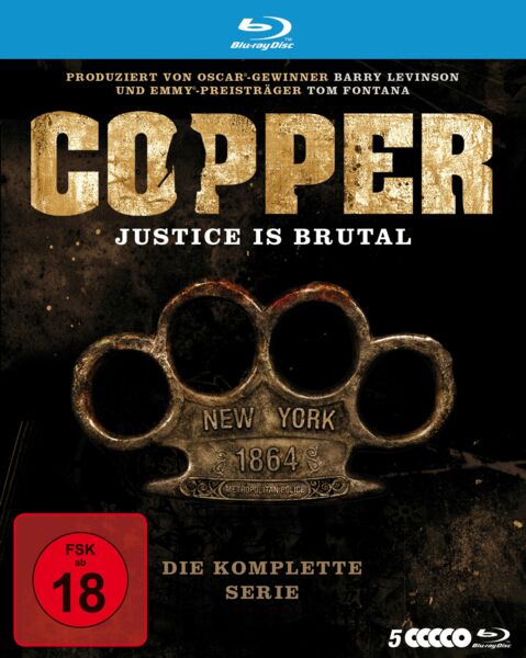 Copper - Justice Is Brutal - Die komplette Serie  [5 BRs]