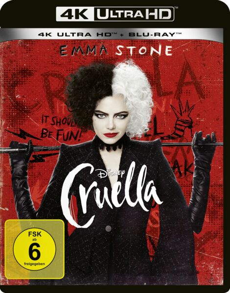 Cruella  (4K Ultra HD) (+ Blu-ray 2D)
