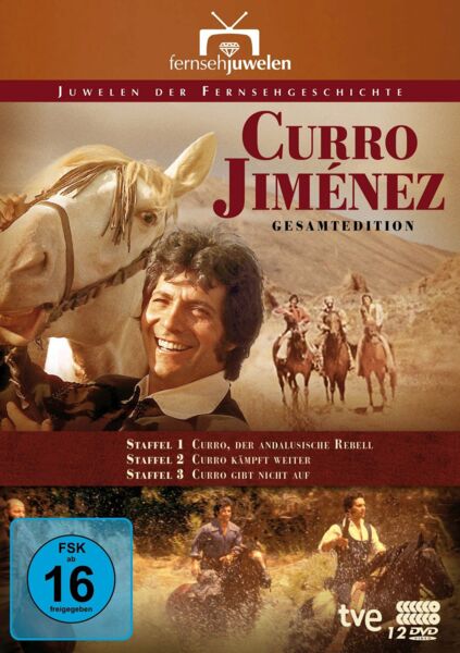 Curro Jiménez: Der andalusische Rebell (Komplettbox Staffeln 1-3) (Fernsehjuwelen)  [12 DVDs]