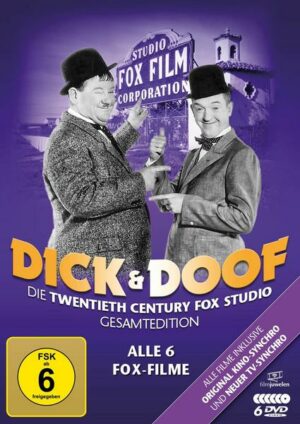 Dick und Doof - Die Fox-Studio-Gesamtedition (Alle 6 Fox-Filme) (Filmjuwelen) [5 DVDs]