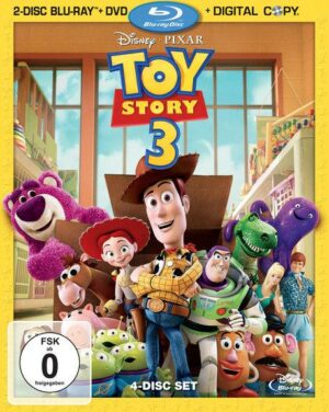 Toy Story 3 (2-Disc Blu-ray + DVD + Digital Copy) [Blu-ray]