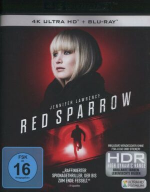 Red Sparrow  (4K Ultra HD) (+ Blu-ray)