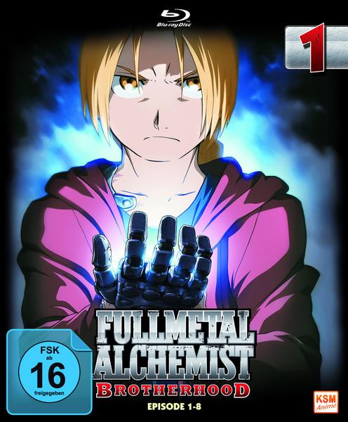 Fullmetal Alchemist - Brotherhood Vol. 1/Episode 1-8  Limited Edition  [2 BRs]