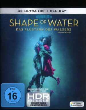 Shape of Water - Das Flüstern des Wassers  (4K Ultra HD) (+ Blu-ray)