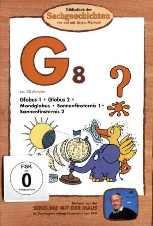 G8 - Globus 1/Globus 2/Mondglobus/Sonnenfinsternis 1/Sonnenfinsternis 2  (Bibliothek der Sachgeschichten)