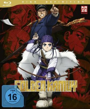 Golden Kamuy - Gesamtausgabe - Staffel 1 & 2 - Box  [4 BRs]