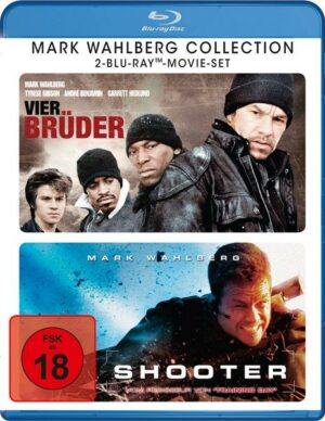 Mark Wahlberg Collection - Vier Brüder/ Shooter  [2 BRs]