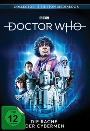Doctor Who - Vierter Doktor - Die Rache der Cybermen LTD. - ltd. Mediabook  [3 BRs]