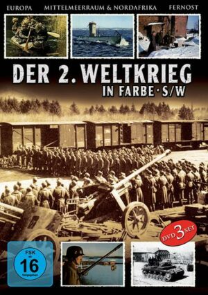 An den Fronten des Krieges - Der 2. Weltkrieg in Farbe  [3 DVDs]