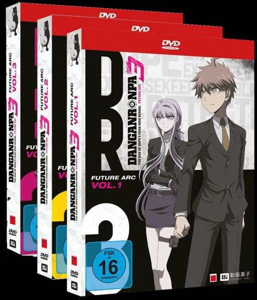 Danganronpa 3: Future Arc - Gesamtausgabe - Bundle - Vol.1-3 (3 DVDs)