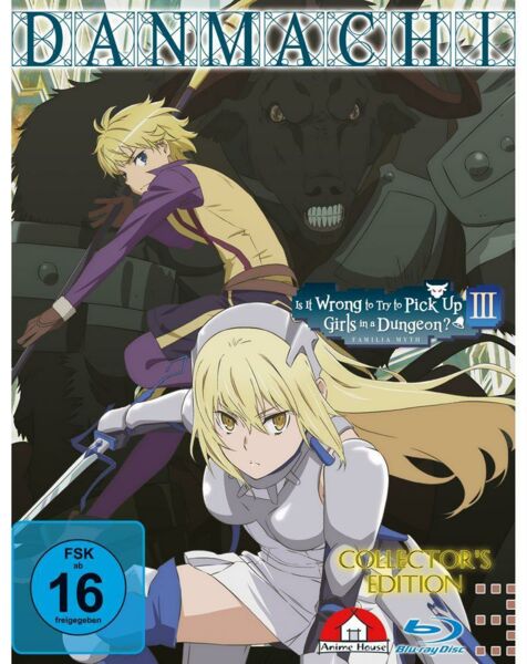 DanMachi - Is It Wrong to Try to Pick Up Girls in a Dungeon? - Staffel 3 - Vol.3 - Blu-ray - Limited Collector’s Edition