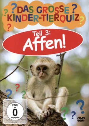 Das grosse Kinder-Tierquiz - Affen!