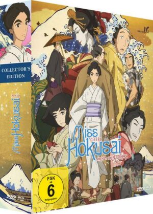 Miss Hokusai  (+ DVD) (+ Bonus-DVD) - in Holzbox + Booklet + Postkarten-Set  Limited Collector's Edition
