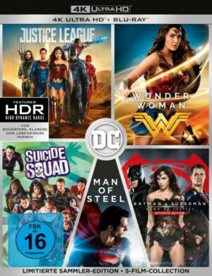 DC 5-Film-Collection  (5 4K Ultra HD)  (+ 5 BRs)