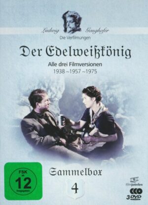 Der Edelweißkönig - Die Ganghofer Verfilmungen Sammelbox 4 - Filmjuwelen  [3 DVDs]