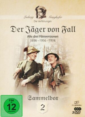 Der Jäger von Fall - Die Ganghofer Verfilmungen Sammelbox 2 - Filmjuwelen  [3 DVDs]