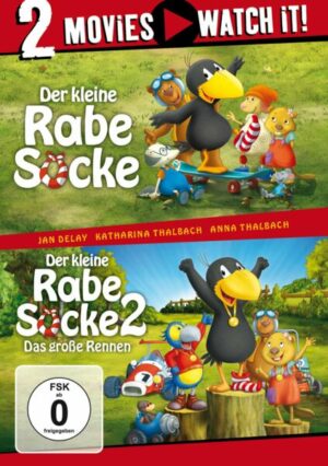 Der kleine Rabe Socke 1+2  [2 DVDs]