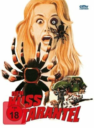 Der Kuss der Tarantel - Mediabook Cover A - Limitiert auf 666 Stück  (uncut)  (+ DVD)