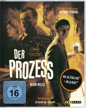 Der Prozess - 60th Anniversary Edition  (4K Ultra HD) (+ Blu-ray)