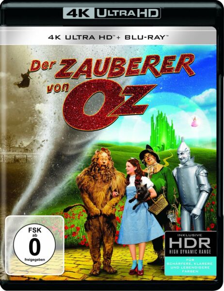 Der Zauberer von Oz (4K Ultra HD) (+ Blu-ray 2D)