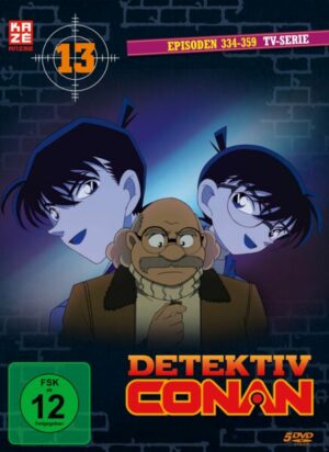 Detektiv Conan - TV-Serie - DVD Box 13 (Episoden 334-358)  [5 DVDs]