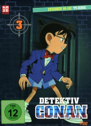 Detektiv Conan - TV-Serie - DVD Box 3 (Episoden 69-102)  [6 DVDs]