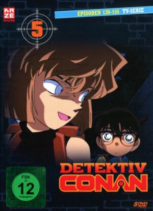 Detektiv Conan - TV-Serie - DVD Box 5 (Episoden 130-155)  [5 DVDs]