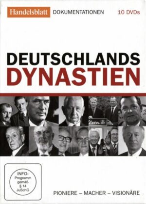 Deutschlands Dynastien - Pioniere/Macher/Visionäre  [10 DVDs]
