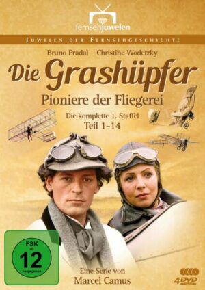 Die Grashüpfer - Pioniere der Fliegerei - Staffel 1 (Folgen 1-14) (Fernsehjuwelen) [4 DVDs]