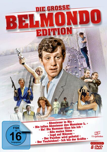 Die große Belmondo-Edition  [8 DVDs]