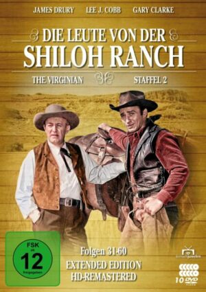 Die Leute von der Shiloh Ranch - Staffel 2 (HD-Remastered) (The Virginian: Extended Edition) (Fernsehjuwelen) (10 DVDs)