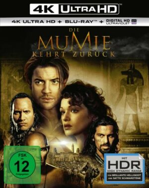 Die Mumie kehrt zurück  (4K Ultra HD) (+ Blu-ray)