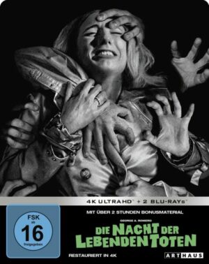 Die Nacht der lebenden Toten - Limited Steelbook Edition (4K Ultra HD + 2 Blu-rays)