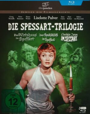 Die Spessart-Trilogie: Alle 3 Spessart-Komödien mit Lilo Pulver (Filmjuwelen) [3 BRs]
