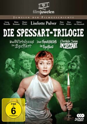 Die Spessart-Trilogie: Alle 3 Spessart-Komödien mit Lilo Pulver (Filmjuwelen) [3 DVDs]