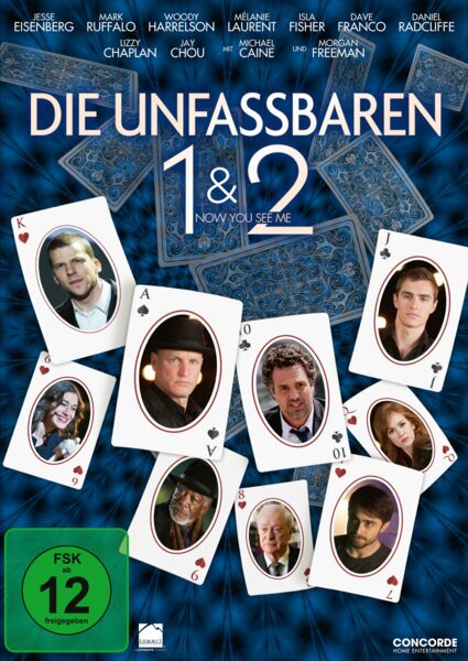 Die Unfassbaren - Now you see me 1&2  [2 DVDs]