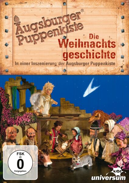 Die Weihnachtsgeschichte in einer Inszenierung der Augsburger Puppenkiste