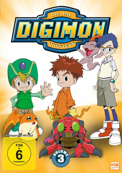 Digimon Adventure 01 (Volume 3: Episode 37-54)  [3 DVDs]