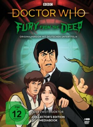 Doctor Who: Der Zweite Doktor - Fury From the Deep (Originalversion mit deutschen Untertiteln) LTD.  [3 DVDs9