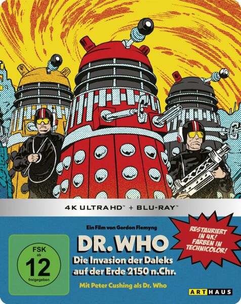 Dr. Who: Die Invasion der Daleks auf der Erde 2150 n. Chr. - Limited Steelbook Edition (4K Ultra HD+Blu-ray)