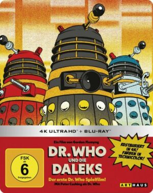 Dr. Who und die Daleks - Limited Steelbook Edition (4K Ultra HD+Blu-ray)