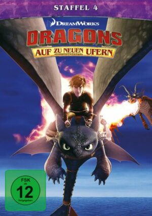 Dragons - Auf zu neuen Ufern - Staffel 4  [4 DVDs]