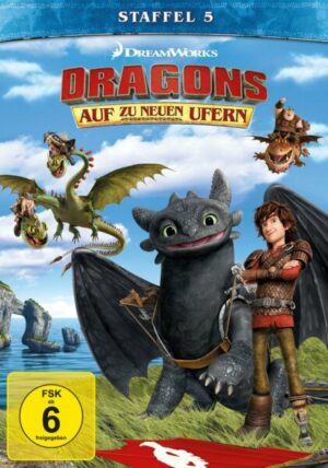 Dragons - Auf zu neuen Ufern - Staffel 5  [4 DVDs]